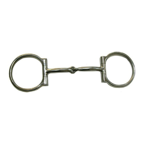 American Heritage Offset Dee Ring Snaffle with Copper Mouthpiece