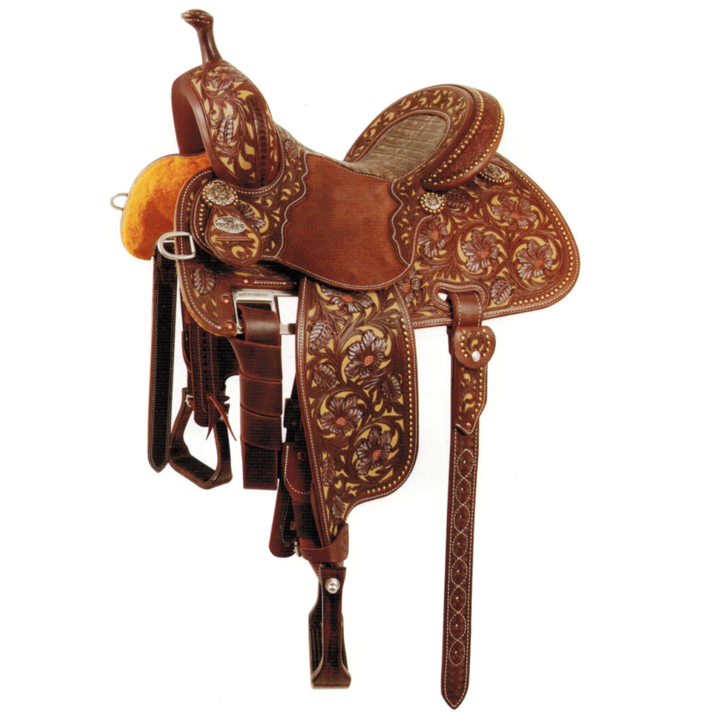 Crown C Sherry Cervi Barrel Racing Saddle Koolparoo Saddle Tack   Crown C Cervi Barrel Racer Web 1024x1024 