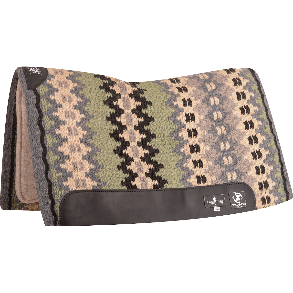 Classic Equine® Classic Wool Top Western Saddle Pad