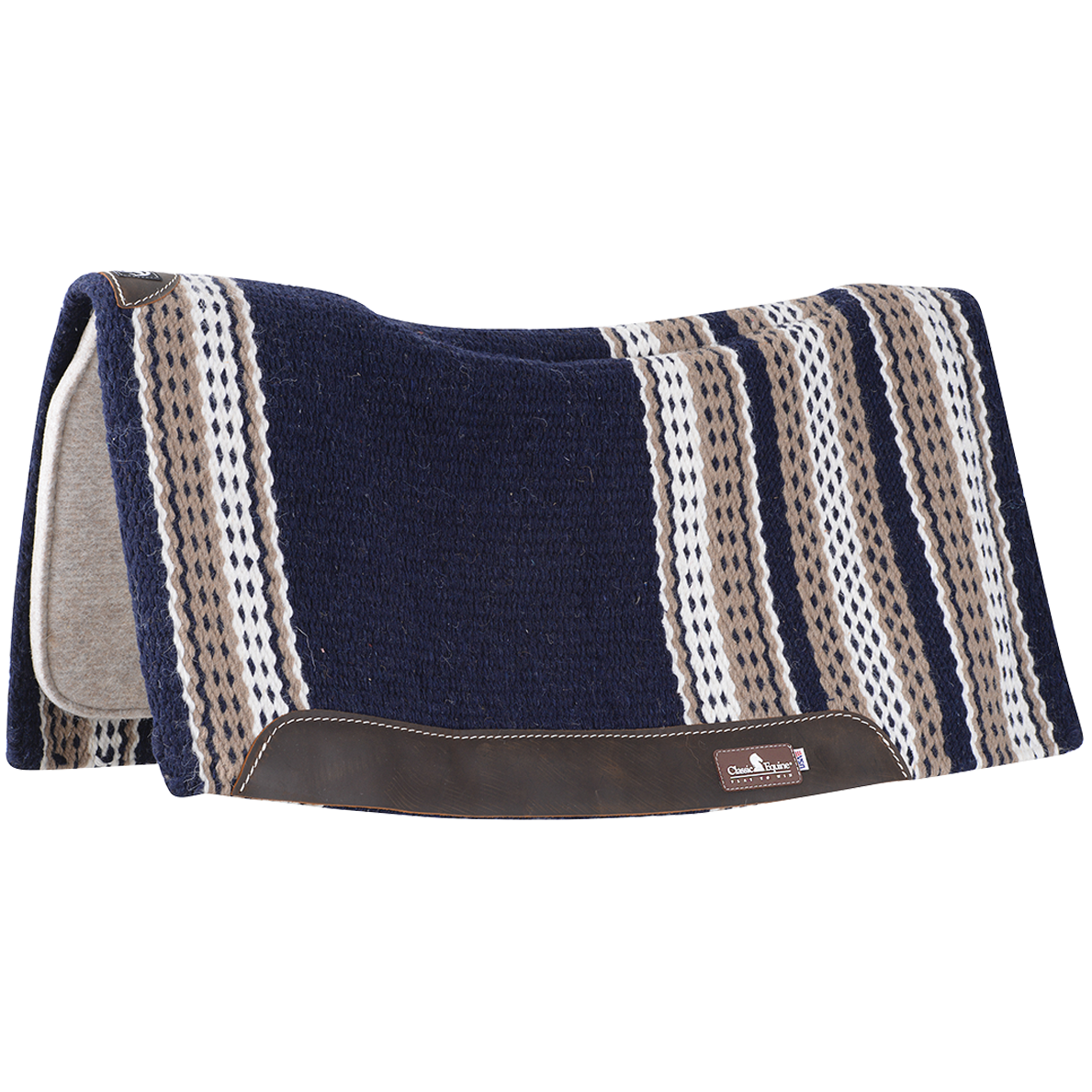 Classic Equine Zone Wool Top Saddle Pads Koolparoo Saddle and Tack