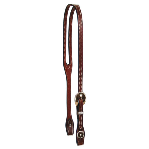 Schutz Brothers Chocolate Harness Leather Slit Ear Headstall